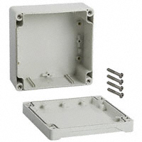 Hammond Manufacturing - 1555NGY - BOX ABS GRAY 4.72"L X 4.72"W