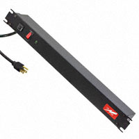 Hammond Manufacturing - 1583H6A1SBK - SURGE SUPPRESSR 6OUT 6' CORD