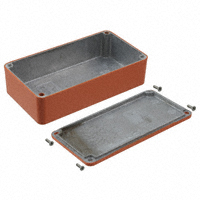 Hammond Manufacturing - 1590BOR - BOX ALUM ORANGE 4.41"L X 2.38"W