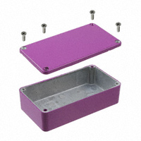 Hammond Manufacturing - 1590BPR - BOX ALUM PURPLE 4.41"L X 2.38"W