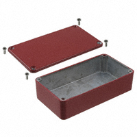 Hammond Manufacturing - 1590BRD - BOX ALUM RED 4.41"L X 2.38"W