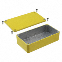 Hammond Manufacturing - 1590BYL - BOX ALUM YELLOW 4.41"L X 2.38"W