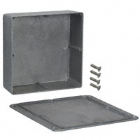 Hammond Manufacturing - 1590FFL - BOX ALUM UNPAINTED 7.4"L X 7.4"W