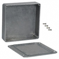 Hammond Manufacturing - 1590QFL - BOX ALUM UNPAINTED 4.72"LX4.72"W