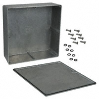 Hammond Manufacturing - 1590WF - BOX ALUM UNPAINTED 7.4"L X 7.4"W