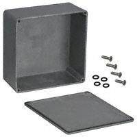 Hammond Manufacturing - 1590WU - BOX ALUM UNPAINTED 4.72"LX4.72"W