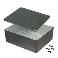 Hammond Manufacturing - 1590XBK - BOX ALUM BLACK 5.72"L X 4.77"W