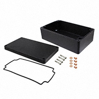 Hammond Manufacturing - 1590Z162BK - BOX ALUM BLACK 10.24"L X 6.3"W