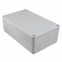 Hammond Manufacturing - 1590ZGRP162 - BOX FIBERGLASS GRY 10.24"LX6.3"W