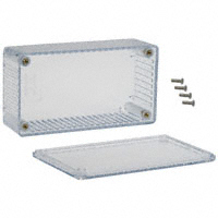 Hammond Manufacturing - 1591CTCL - BOX PLSTC TRN CLR 4.72"LX2.56"W