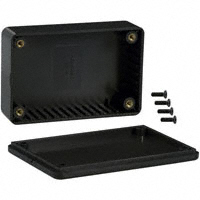 Hammond Manufacturing - 1591LBK - BOX ABS BLACK 3.35"L X 2.21"W