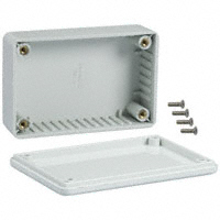 Hammond Manufacturing - 1591LGY - BOX ABS GRAY 3.35"L X 2.21"W