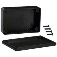 Hammond Manufacturing - 1591MSBK - BOX PLASTIC BLK 3.34"L X 2.21"W