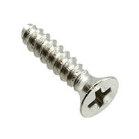 Hammond Manufacturing - 1591TS100 - SHT MTL SCRW FLAT PHIL #4 100/PK