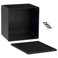 Hammond Manufacturing - 1591VSBK - BOX PLASTIC BLK 4.72"L X 4.72"W