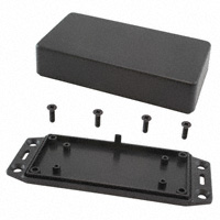 Hammond Manufacturing - 1591XXASFLBK - BOX PLASTIC BLK 3.97"L X 2.02"W