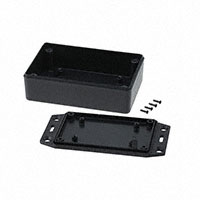 Hammond Manufacturing - 1591XXMSFLBK - BOX PLASTIC BLACK 3.4"L X 2.25"W