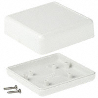 Hammond Manufacturing - 1593JGY - BOX ABS GRAY 2.61"L X 2.61"W