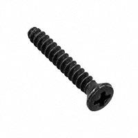 Hammond Manufacturing - 1593MS100BK - SCREW OVAL HD #4X.625" 1=100 BLK