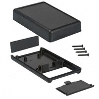 Hammond Manufacturing - 1593QBK - BOX ABS BLACK 4.41"L X 2.62"W