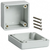 Hammond Manufacturing - 1594AGY - BOX ABS GRAY 2.21"L X 2.21"W