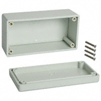 Hammond Manufacturing - 1594DGY - BOX ABS GRAY 5.18"L X 2.61"W