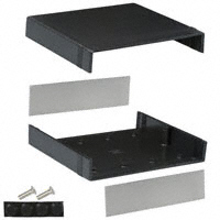 Hammond Manufacturing - 1598DBK - BOX ABS BLACK 7.08"L X 8.08"W