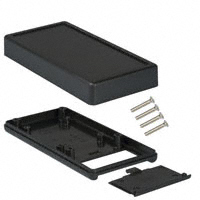 Hammond Manufacturing - 1599BBKBAT - BOX ABS BLACK 5.12"L X 2.56"W