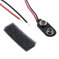 Hammond Manufacturing - BS61 - KIT 9V CLIP W/HOLDER & FOAM PAD