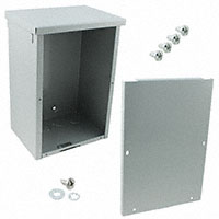 Hammond Manufacturing - C3R1286SC - BOX STEEL GRAY 12"L X 8"W