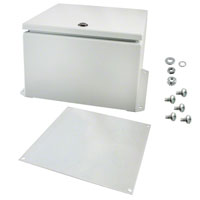 Hammond Manufacturing - EJ10106 - BOX STEEL GRAY 10"L X 10"W