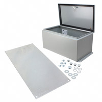 Hammond Manufacturing - EJ1486 - BOX STEEL GRAY 14"L X 8"W