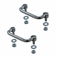 Hammond Manufacturing - M286-6 - HANDLE FOLDING STEEL 3.9X1.7" PR