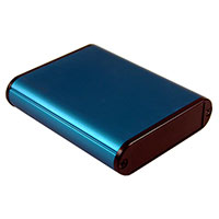 Hammond Manufacturing - 1455B802BU - BOX ALUM BLUE 3.19"L X 2.82"W