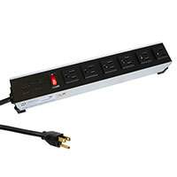 Hammond Manufacturing - 1584T4A1 - POWER STRIP 10" 15A 4OUT 6'CR