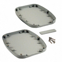 Hammond Manufacturing - 1599TABMGY - BOX ABS GRAY 6.69"L X 5.32"W