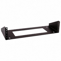Hammond Manufacturing - VPB192UBK - 2U HEAVY DUTY VERT WALL BRACKET