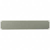 Hammond Manufacturing - PBPA19003CG2 - PANEL FRONT 19X3.5X0.13" BE/GY