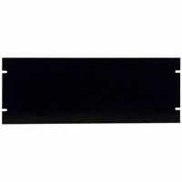 Hammond Manufacturing - PBPA19007BK2 - PANEL FRONT 19X7X0.13" BLACK
