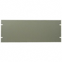 Hammond Manufacturing - PBPA19007CG2 - PANEL FRONT 19X7X0.13" BE/GY