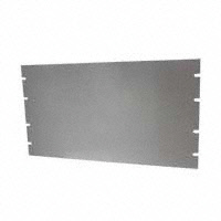 Hammond Manufacturing - PBPA19010LG2 - PANEL FRONT 19X10.5X0.13" GREY