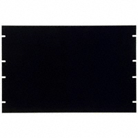 Hammond Manufacturing - PBPA19012BK2 - PANEL FRONT 19X12.2X0.13" BLACK