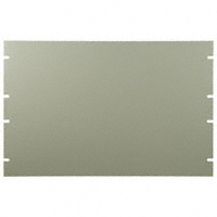 Hammond Manufacturing - PBPA19012CG2 - PANEL FRONT 19X12.2X0.13" BE/GY