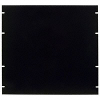 Hammond Manufacturing - PBPA19017BK2 - PANEL FRONT 19X17.5X0.13" BLACK