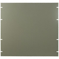 Hammond Manufacturing - PBPA19017CG2 - PANEL FRONT 19X17.5X0.13" BE/GY