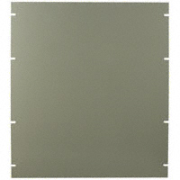 Hammond Manufacturing - PBPA19021CG2 - PANEL FRONT 21X19X0.13" BE/GY