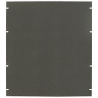 Hammond Manufacturing - PBPA19021UNF - PANEL FRONT 21X19X0.13" NAT
