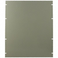 Hammond Manufacturing - PBPA19022CG2 - PANEL FRONT 22.7X19X0.13" BE/GY