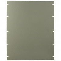 Hammond Manufacturing - PBPA19024CG2 - PANEL FRONT 24.5X19X0.13" BE/GY