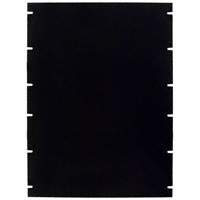 Hammond Manufacturing - PBPA19028BK2 - PANEL FRONT 28X19X0.13" BLACK